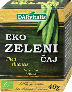 Eko zeleni čaj DARvitalis