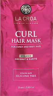 Maska za kodraste lase Organic Curl LA CROA