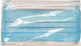 Troslojna jednokratna maska za lice – plava HYGIENE 4 YOU