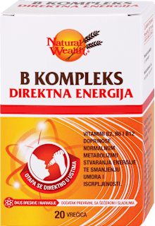 B kompleks Direktna energija Natural Wealth