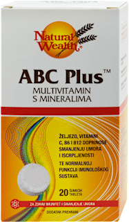 ABC Plus™ šumeće tablete Natural Wealth