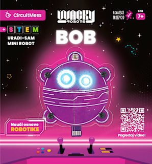 Wacky Robots uradi-sam mini robot za početnike – Bob TALENT SHOW