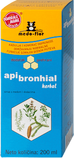 Apibronhial herbal sirup za odrasle medo-flor