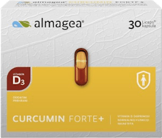 Curcumin Forte+ kapsule almagea