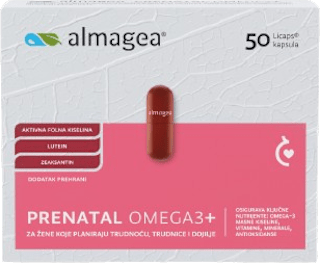 Prenatal Omega3+ kapsule almagea