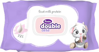 double care vlažne maramice – kozje mlijeko Violeta