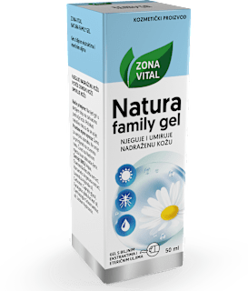 Natura family gel za nadraženu kožu ZONA VITAL