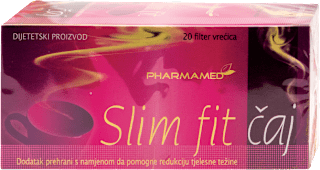Slim fit čaj, 20 vrećica Pharmamed