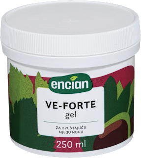 Gel ze nego kože nog Ve-Forte encian