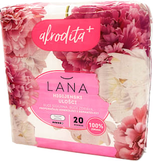 Lana higijenski ulošci - bez krilaca afrodita+