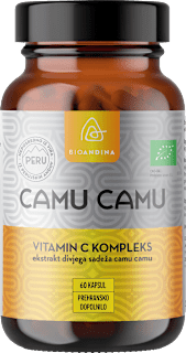Prehransko dopolnilo Camu camu vitamin C kompleks BIOANDINA