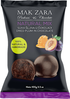 Natural Mix suha šljiva u čokoladi Mak Zara