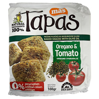 Tapas paradajz  & origano hrskave grickalice más