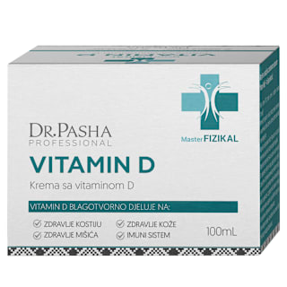 Krema za tijelo s vitaminom D Dr. Pasha