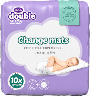 double care Change mats podloga za previjanje beba Violeta