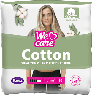 Cotton higijenski ulošci normal We care