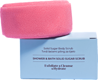 Tvrdi šećerni piling za tijelo – Shower & Bath Frankly good