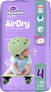 double care pelene AirDry 4 maxi (8- 14 kg) Violeta