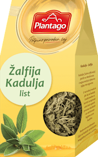 Žalfija list čaj Plantago