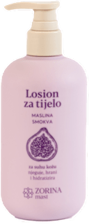 Losion za tijelo – maslina i smokva ZORINA mast