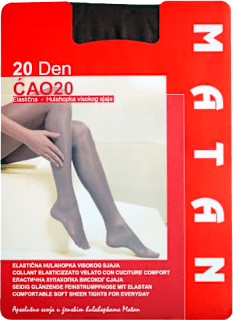 Štrample 20 DEN, vel. 5, melon Matan
