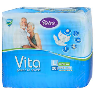 Vita pelene za odrasle - L super Violeta