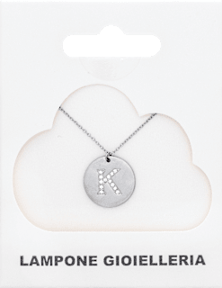 Ogrlica slovo K - Silver Lampone