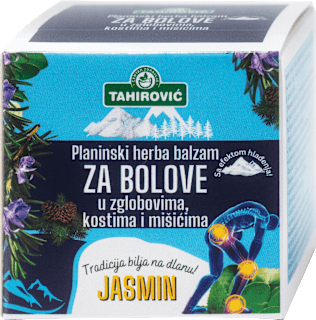 Jasmin Planinski herba balzam za bolove u zglobovima, kostima i mišićima TAHIROVIĆ