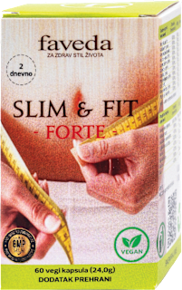 Slim Fit Forte kapsule faveda