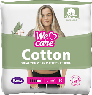 Cotton higijenski ulošci normal We care