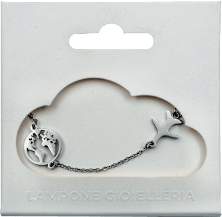 Narukvica putovanje - silver Lampone
