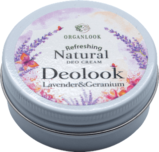 Deolook Lavander & Geranium deo krema Organlook