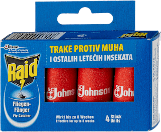 Ljepljive trake protiv muha Raid