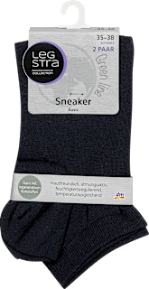 ponožky Sneaker Basic, černé, velikost 35-38 Legstra