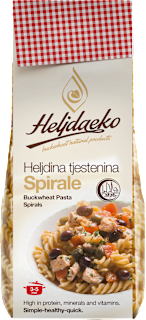 Spirale od heljdinog brašna Heljdaeko