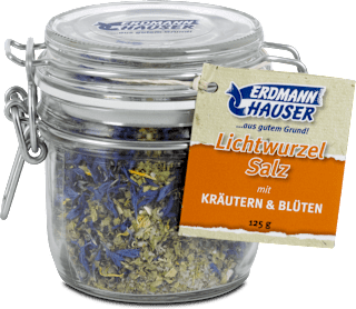 Lichtwurzelsalz mit Kräutern & Blüten ErdmannHAUSER