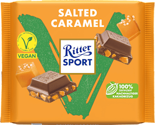 Schokolade Salted Caramel Ritter SPORT