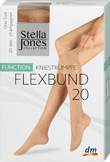 podkolenky Flexbund 20DEN, one size champagner Stella Jones