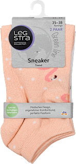 dámské ponožky Sneaker Trend Flamingo, velikost 35-39, 2 páry Legstra