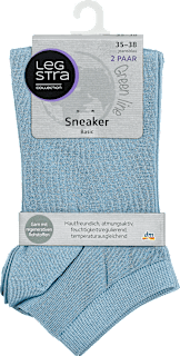 ponožky Sneaker Bacic modré, velikost 35-38, 2 páry Legstra