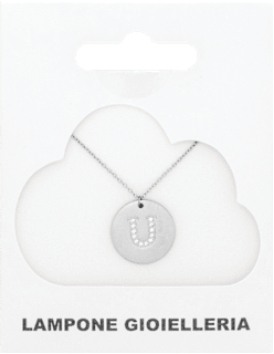 Ogrlica slovo U - Silver Lampone