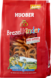 Knabbergebäck Brezel Kinder Huober