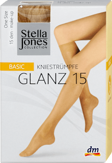 Dokolenke Glanz 15 DEN, univerzalna velikost, make-up Stella Jones