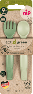 Esslernbesteck eat green grün 2tlg. Nip