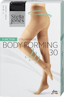 Function hulahopke Body Forming, 30 DEN, veličina S 38 – 40 – Crna  Stella Jones