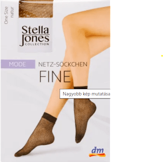 Șosete scurte din plasă o mărime Stella Jones