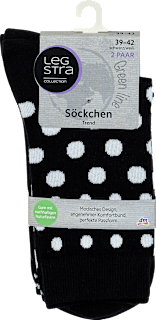 Șosete sezon rece alb negru mărimea 39-42 Legstra