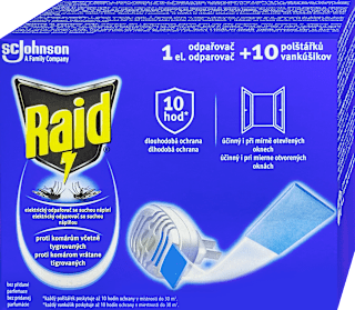 Elektrický odparovač so suchou náplňou Raid