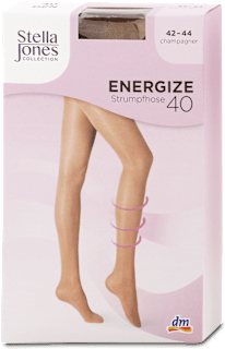 Hlačne nogavice Energize 40 DEN, 42-44, champagner Stella Jones