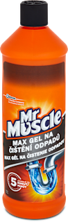 gel na čištění odpadů Mr. Muscle